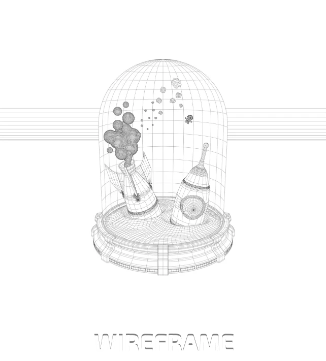darius-v-arts-outer-space-crash-wireframe
